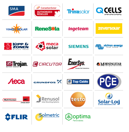 Marcas de paneles solares